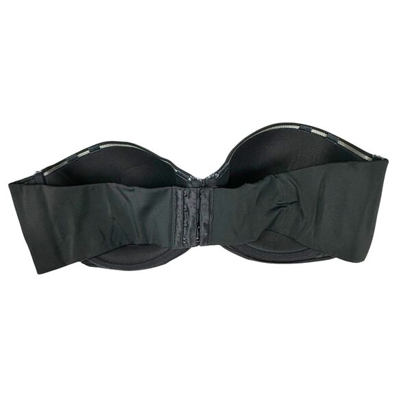 Cacique Black Strapless Bra Size 44C - Picture 2 of 4
